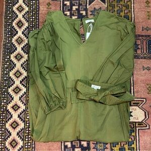 A Bronze Age Anina Jumpsuit. Green. Xs/Sm.
